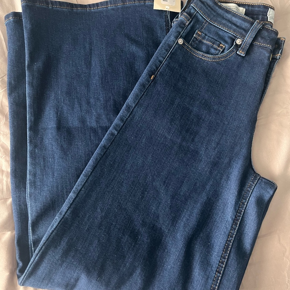 Universal Thread Dark Indigo Flare Jeans - Picture 12 of 16